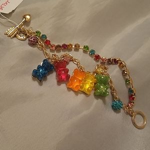 Betsey Johnson gummy bears bracelet Nwt